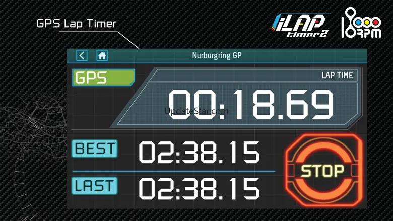 iLapTimer 2:Motorsport GPS Lap Timer & Data Logger 1.8