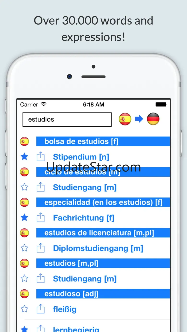 Spanish German Dictionary+ 2.5.0