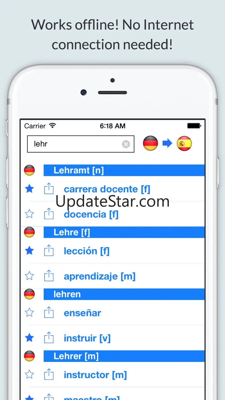 Spanish German Dictionary+ 2.5.0