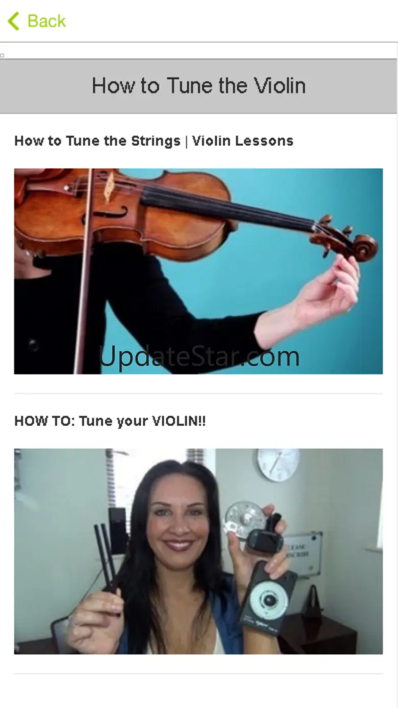 Violin Lessons - Learn To Play The Violin 1.1