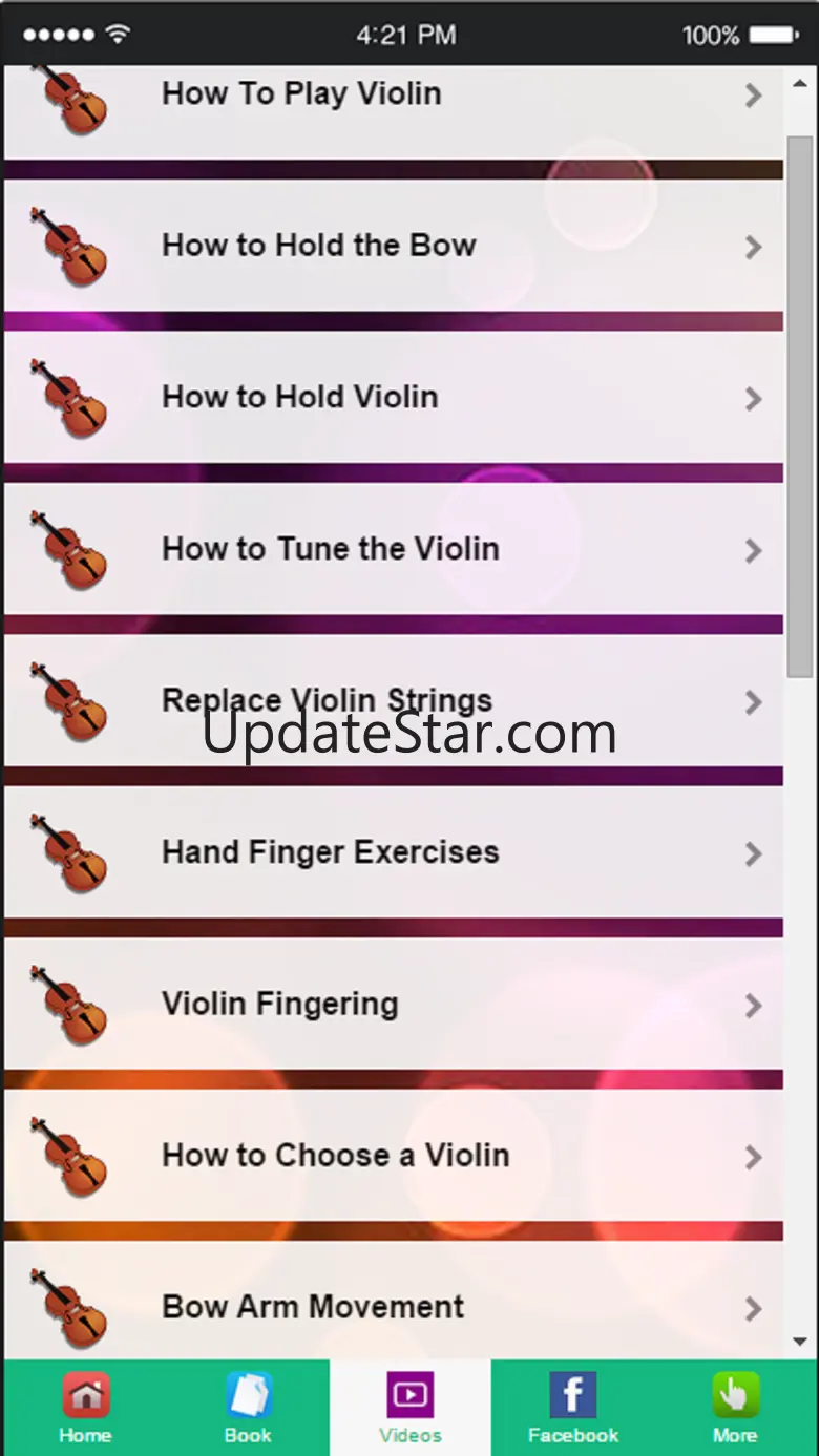 Violin Lessons - Learn To Play The Violin 1.1