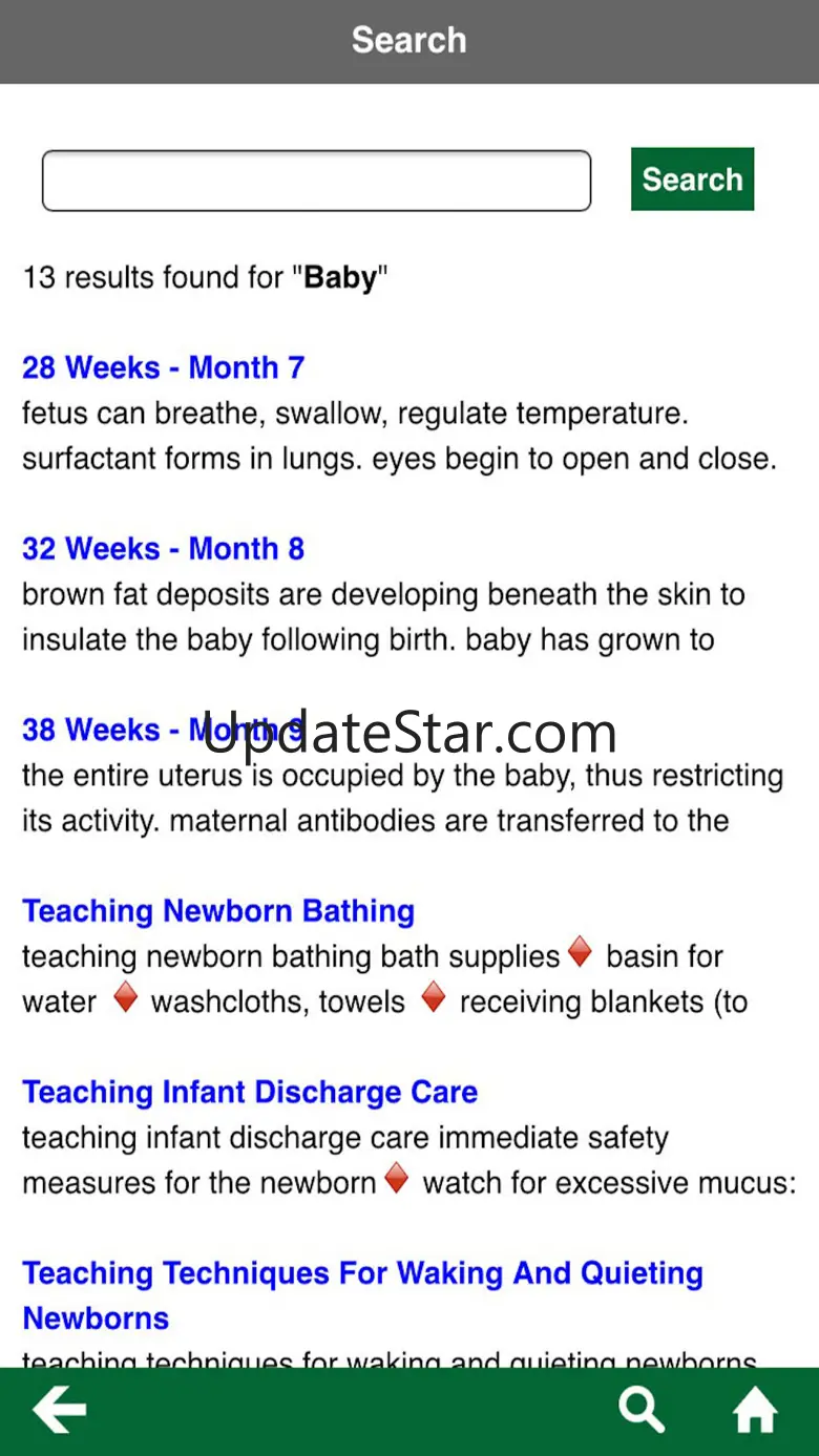Maternity and Pediatric Nursing Reference App 1.0.0