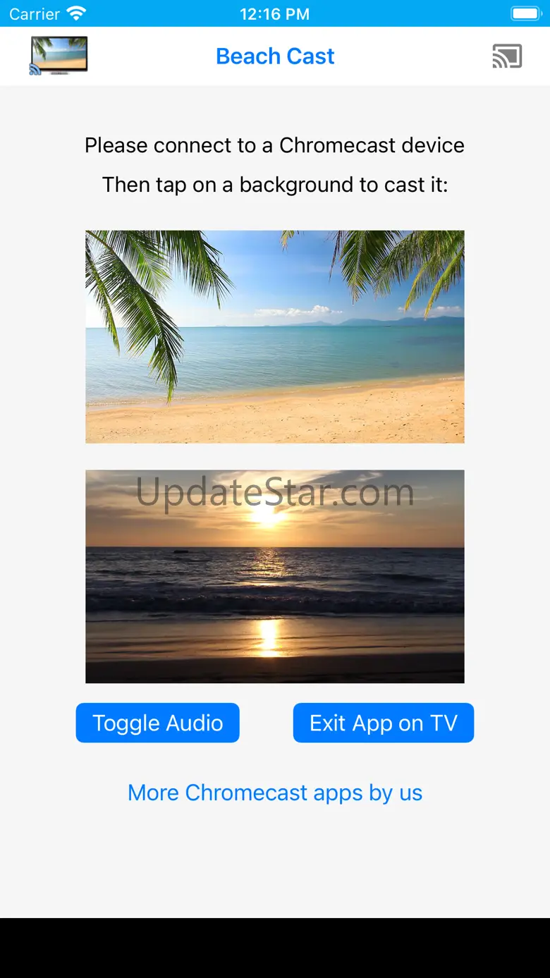 Beach views on TV 1.4
