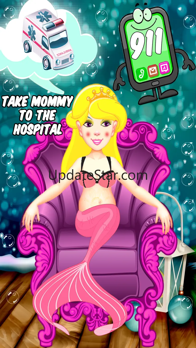 Mermaid Mommy Newborn Dr Salon 7.0