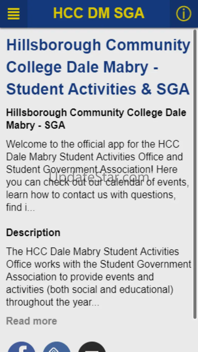 HCC Dale Mabry SGA 8.1.0