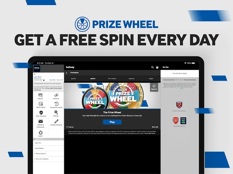 Betway Online Casino & Slots 14.20250422.3