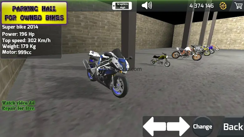 Drag Bikes 3D - Motorbike race 12