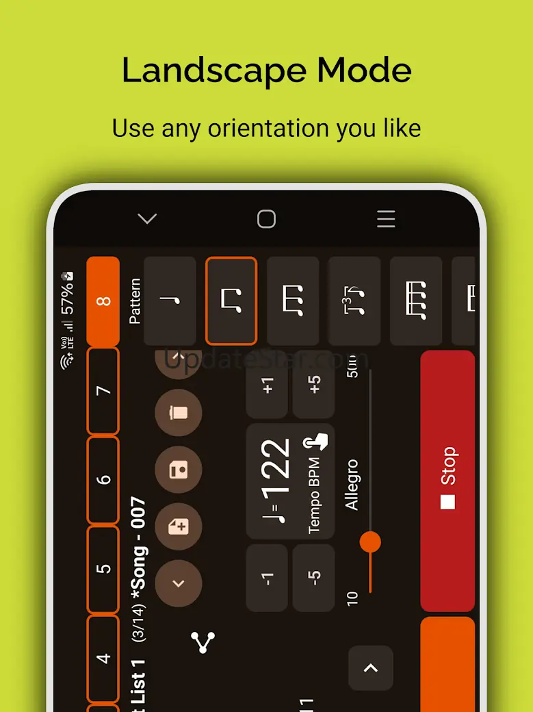 Stage Metronome with Setlist 7.2.1