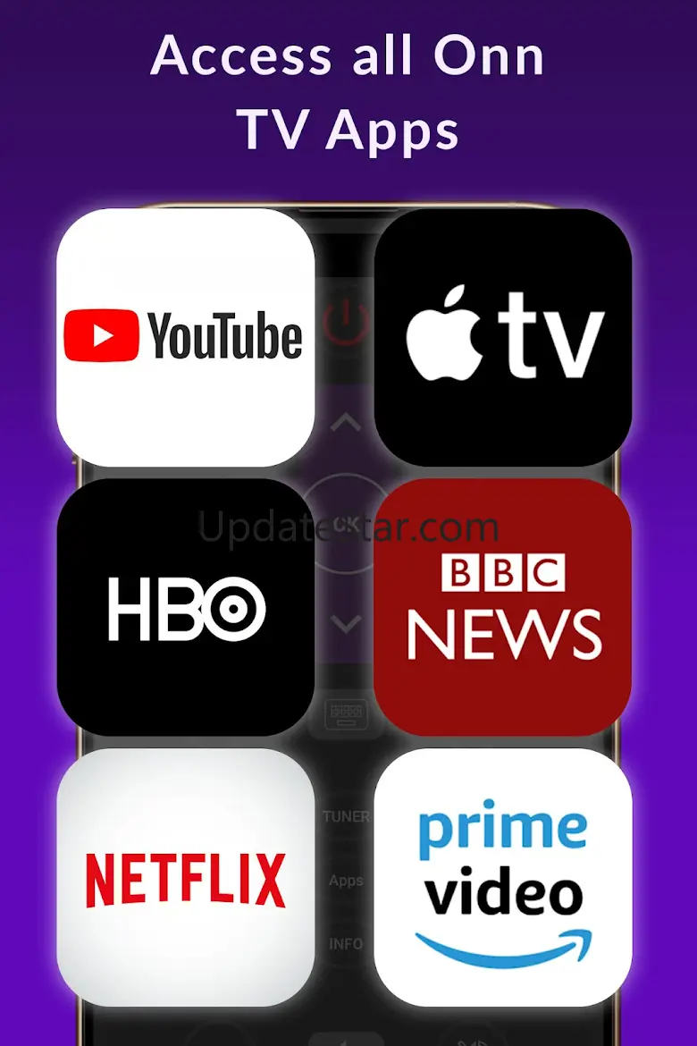 Onn TV Remote 9.5