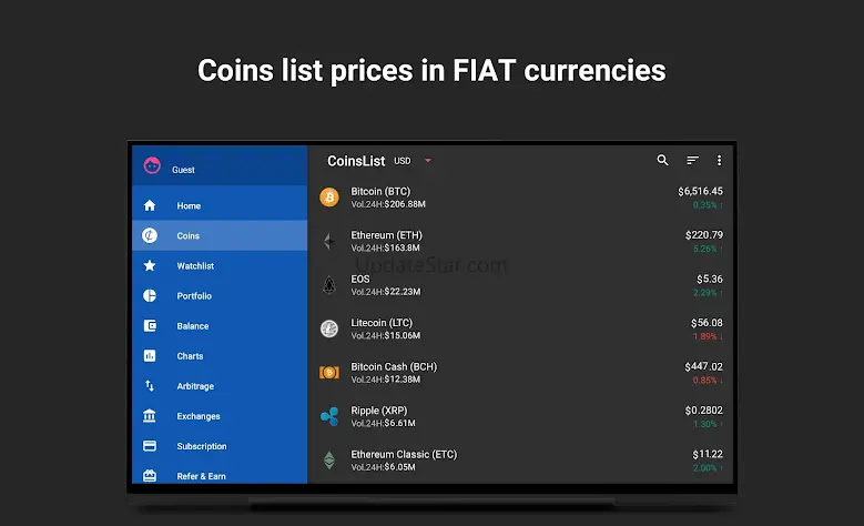 ACrypto Bitcoin Price Tracker 2.5.3