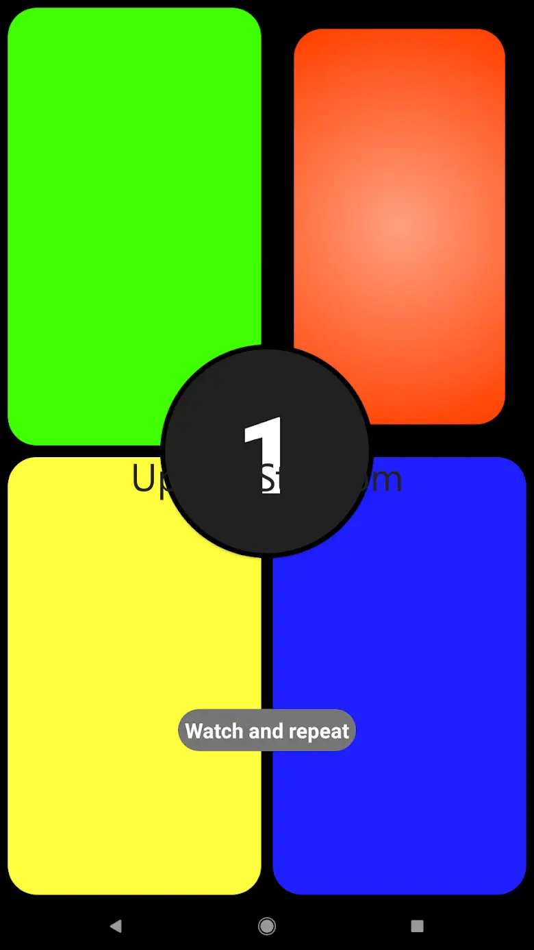 Four Color Memory Game 3.4.1