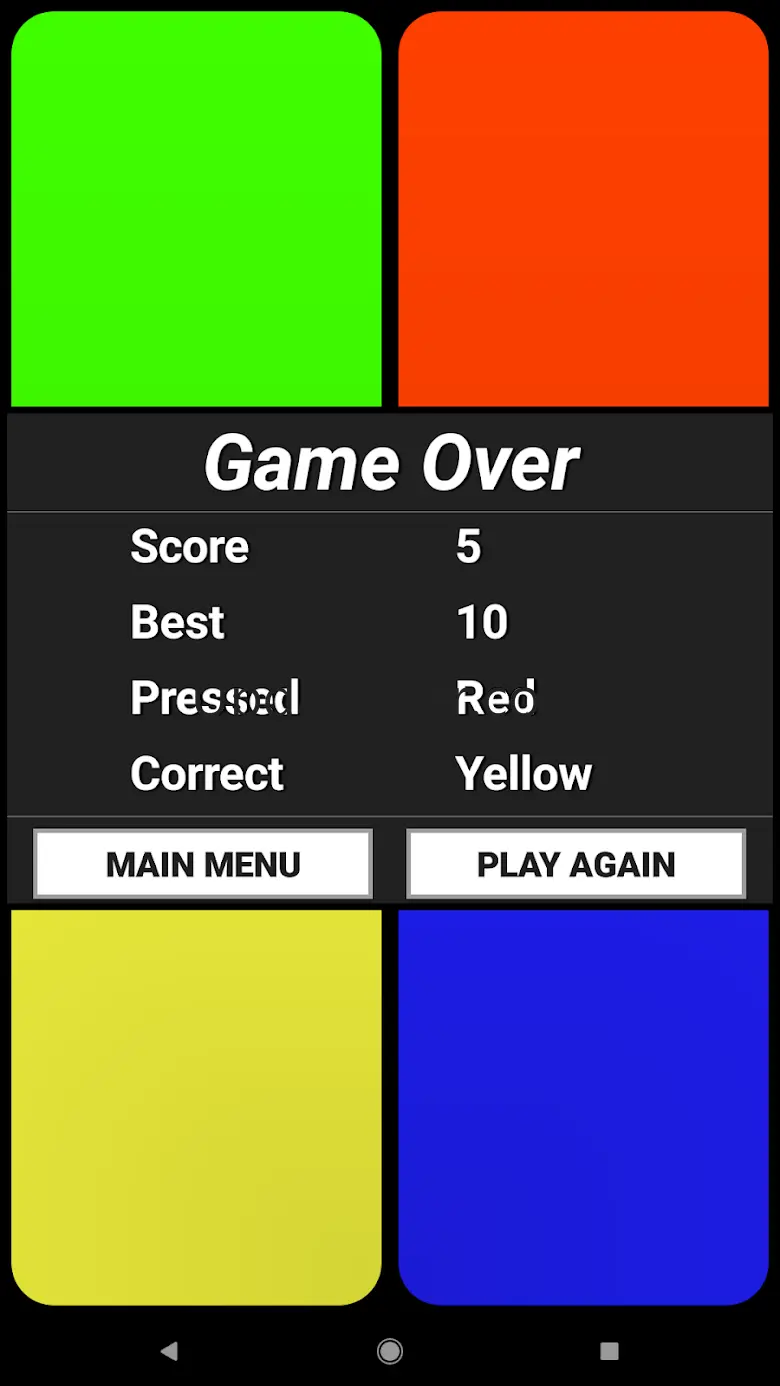 Four Color Memory Game 3.4.1