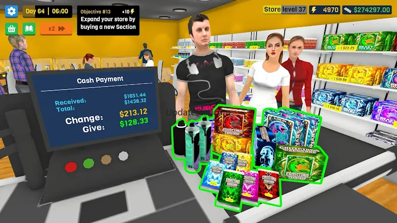 Manage TCG Card Mart Simulator 1.8