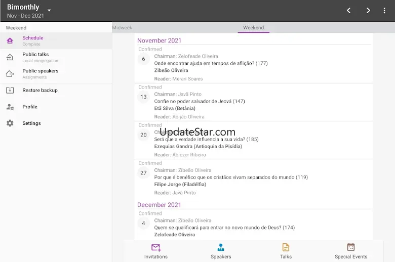 Meeting Schedule Builder 4.66