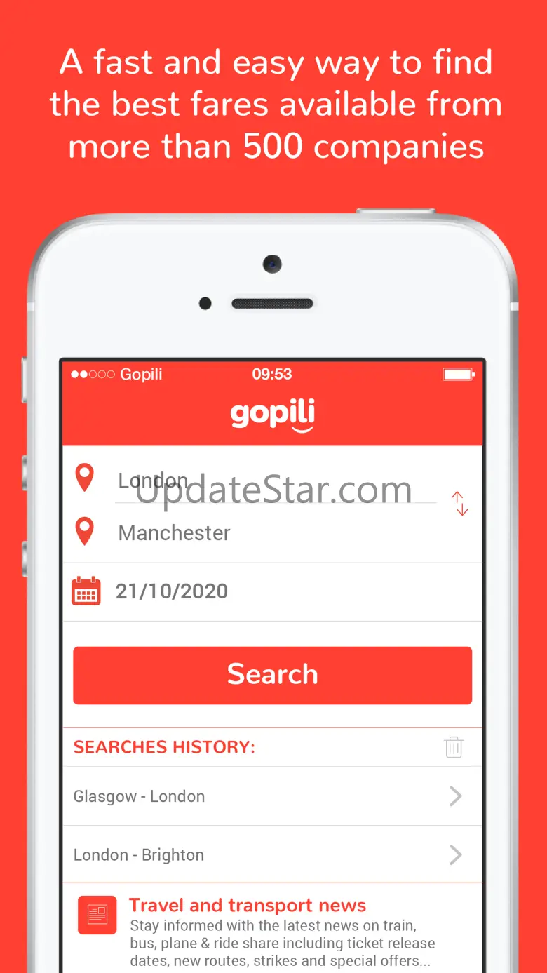 Gopili - Find cheap tickets 1.32