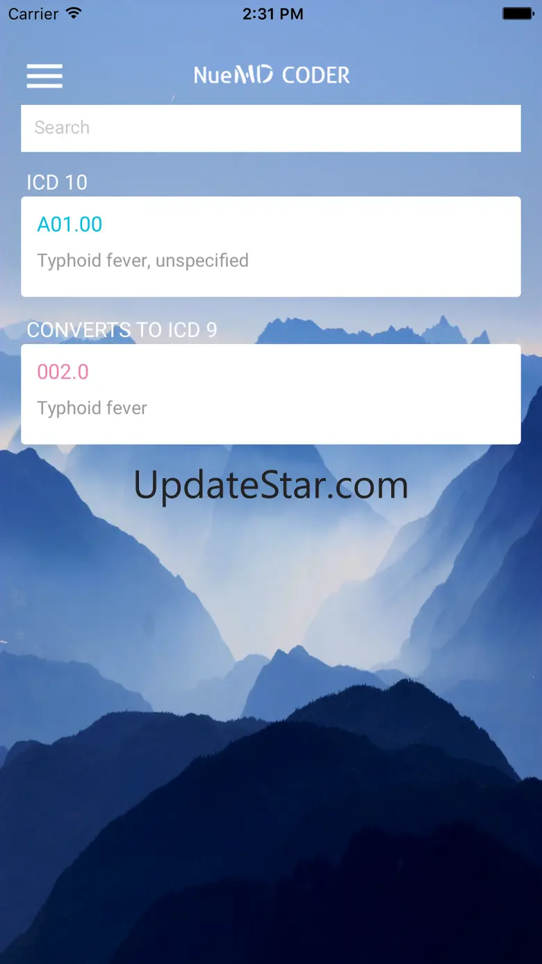 NueMD ICD-10 Coder 1.0
