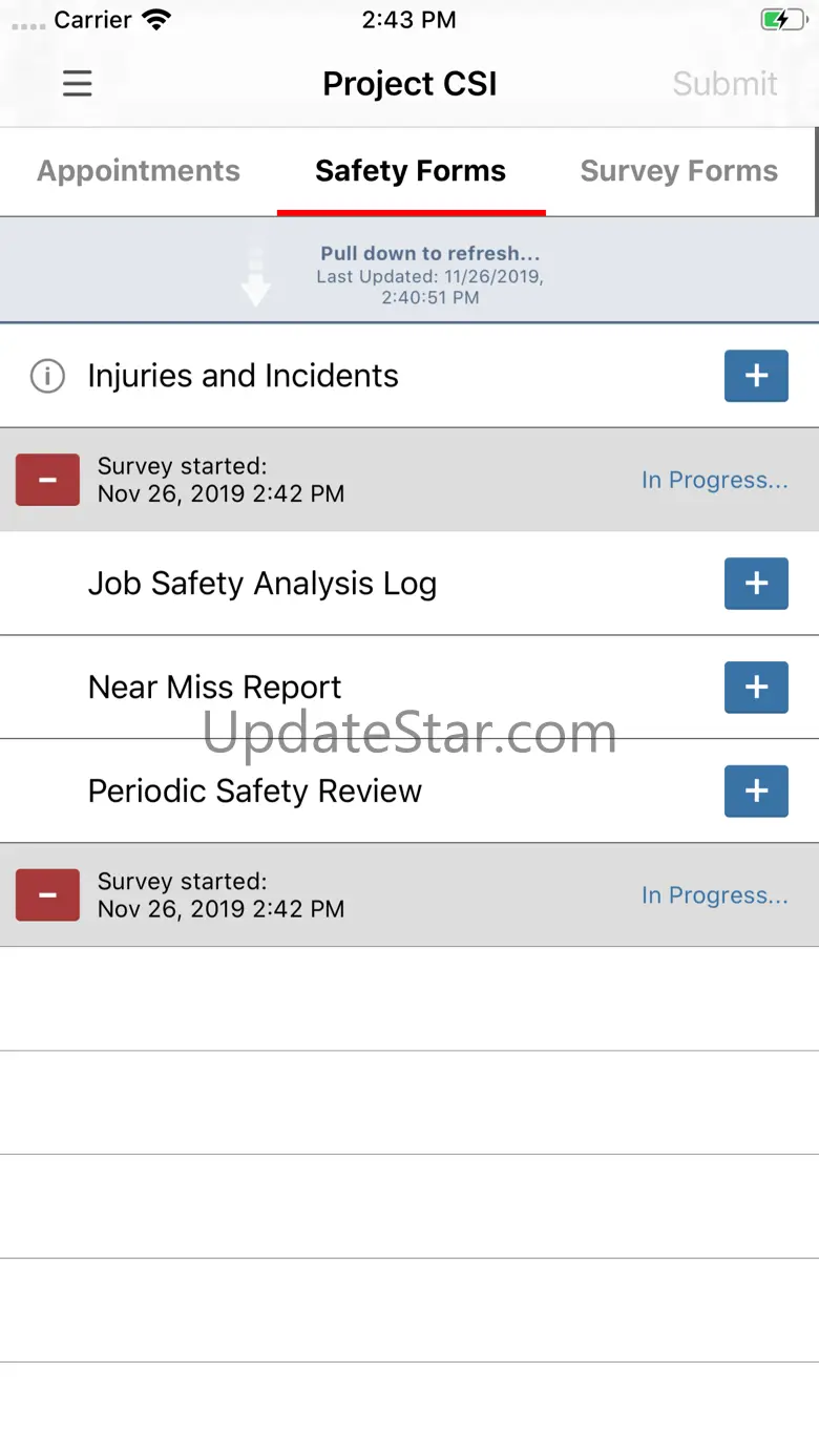 Project CSI Survey App 3.4.9