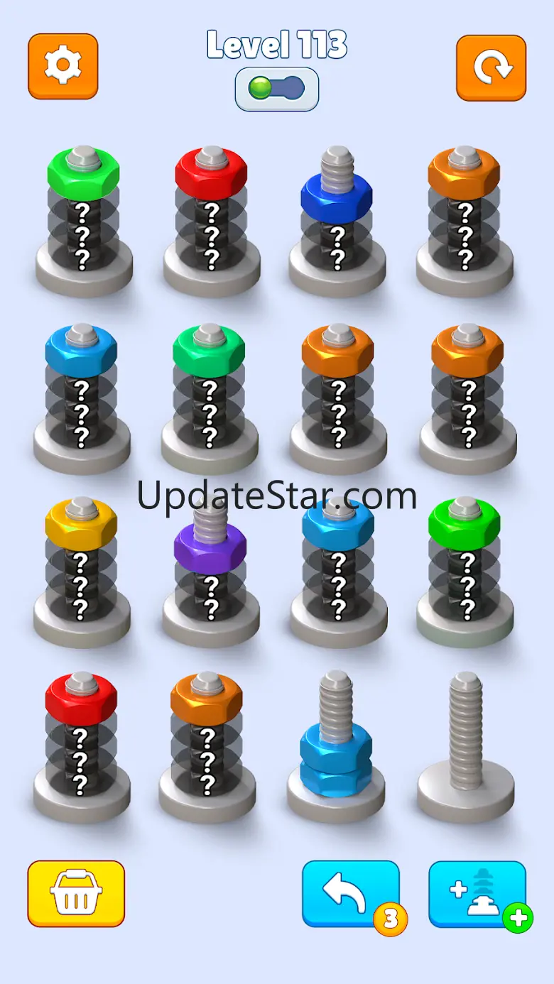 Nuts & Bolts: Color Sort Game 1.1