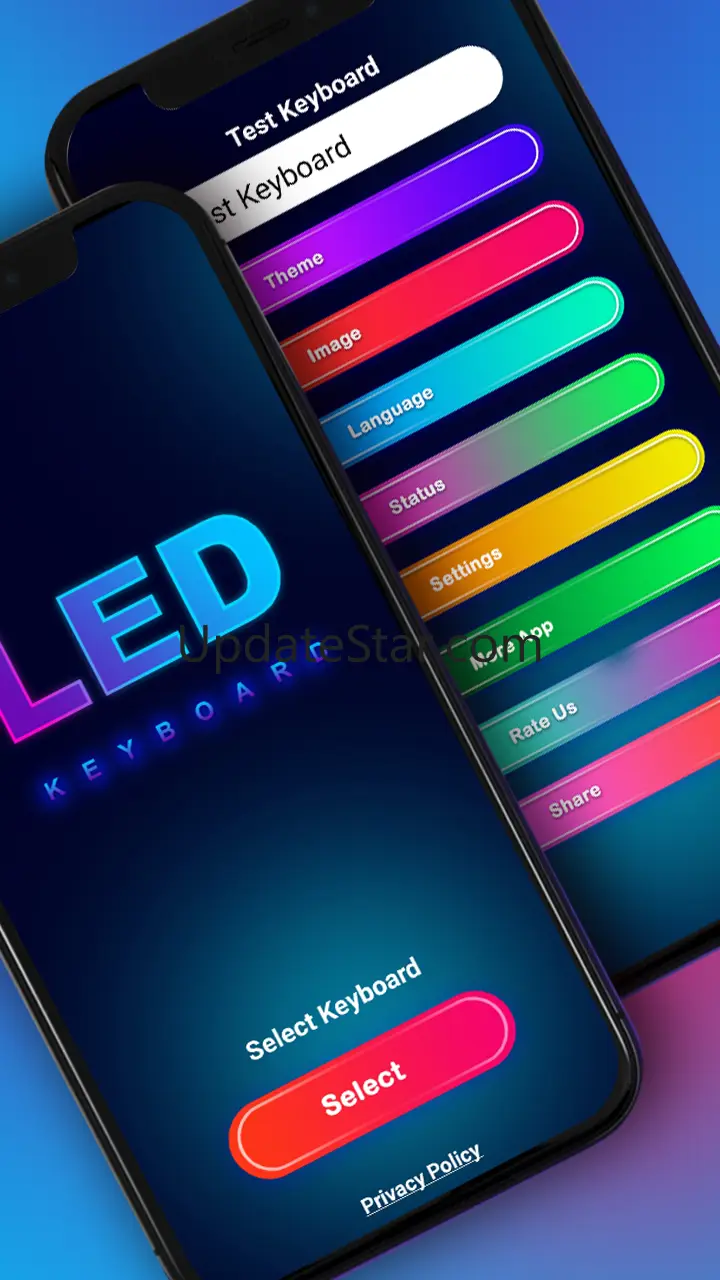 LED Keyboard - RGB Lighting 7.0