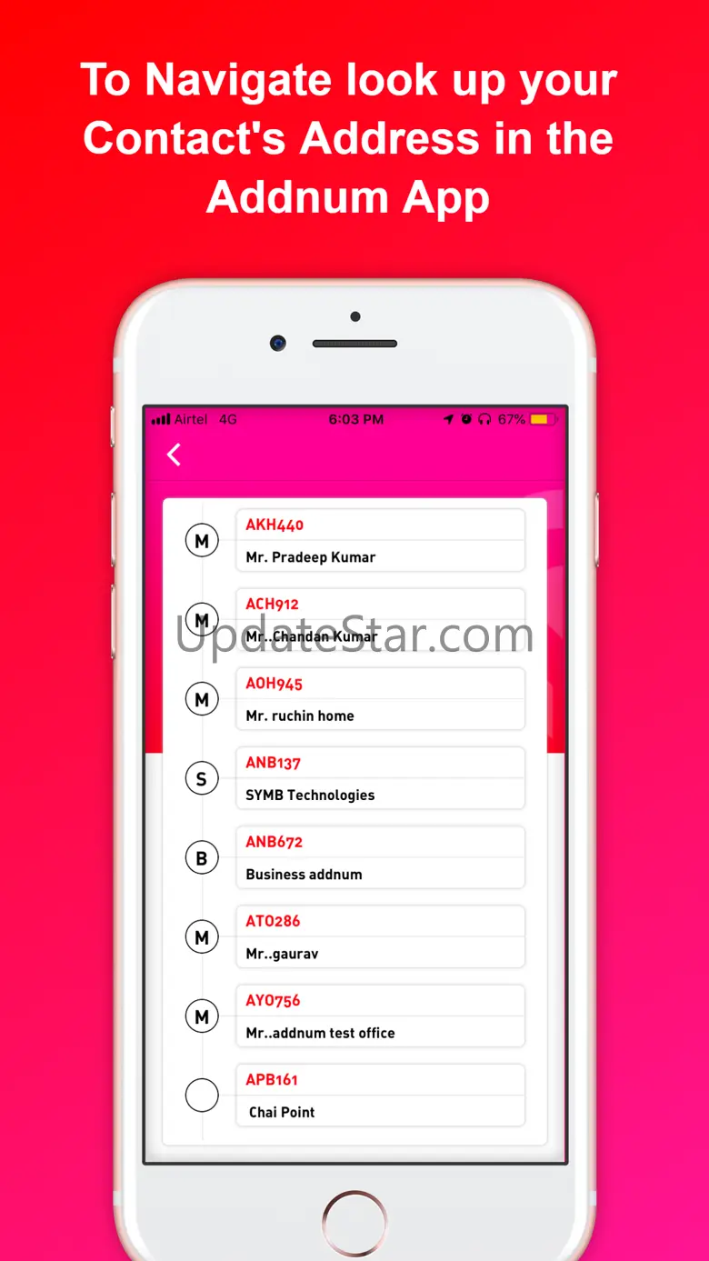 ADDNUM: Mobile Address Number 5.0