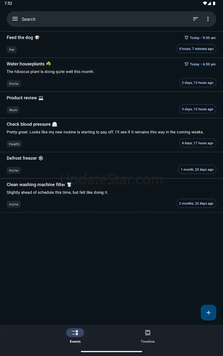 TimeJot - Event timeline log 2.5.0