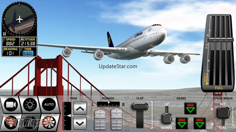 Flight Simulator FlyWings Online 2016 HD 1.4.0