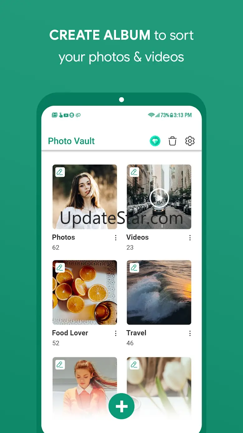 Pixlock: private album vault