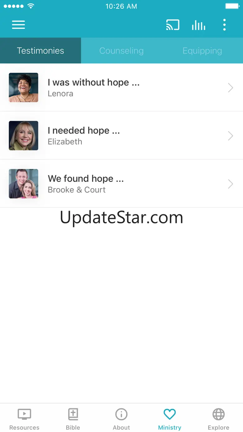 Hope for the Heart Resources 5.18.2