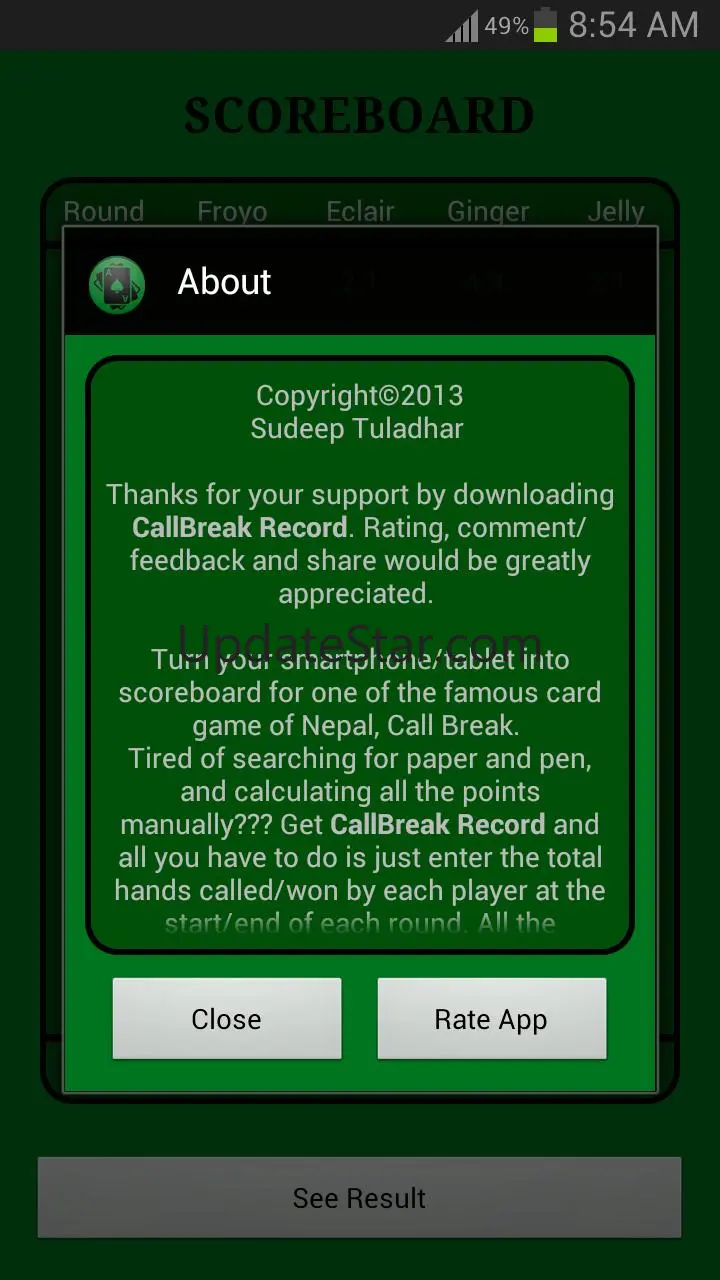 CallBreak Record 1.0.1