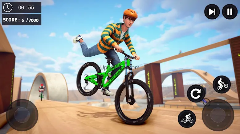 BMX Bicycle: Mad Stunts Space