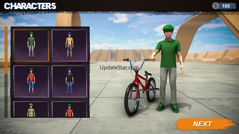 BMX Bicycle: Mad Stunts Space