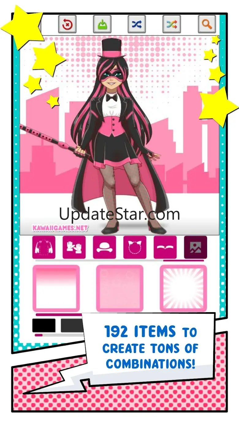 Kawaii Superhero Avatar Maker 1.3
