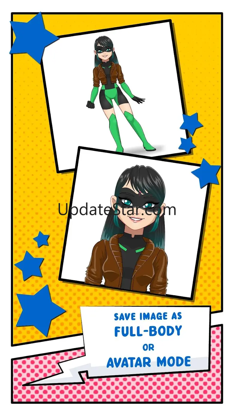 Kawaii Superhero Avatar Maker 1.3