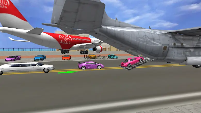 Airplane Transport Car Truck