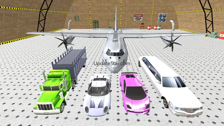 Airplane Transport Car Truck