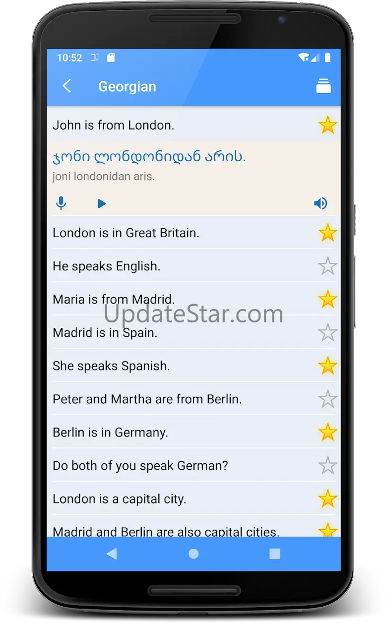 Learn Georgian and Phrases 22.10.5