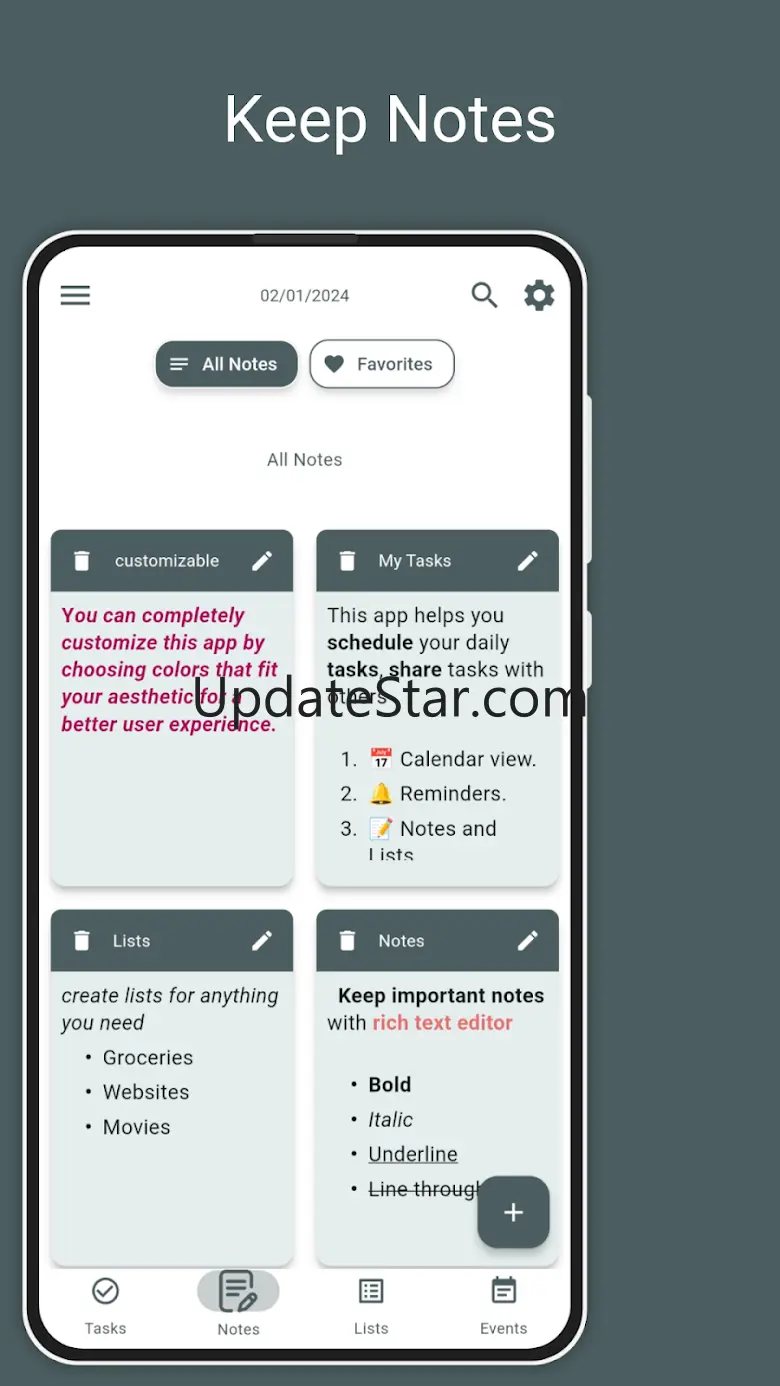 My Tasks: Lists and Schedules 8.7.51