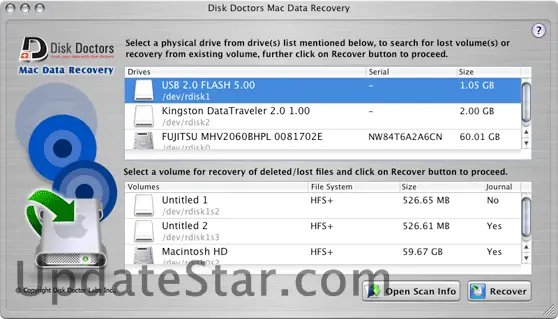Disk Doctors Mac Data Recovery Software