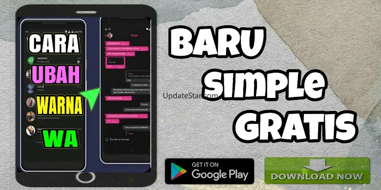 Cara Ubah Warna WA 5.1