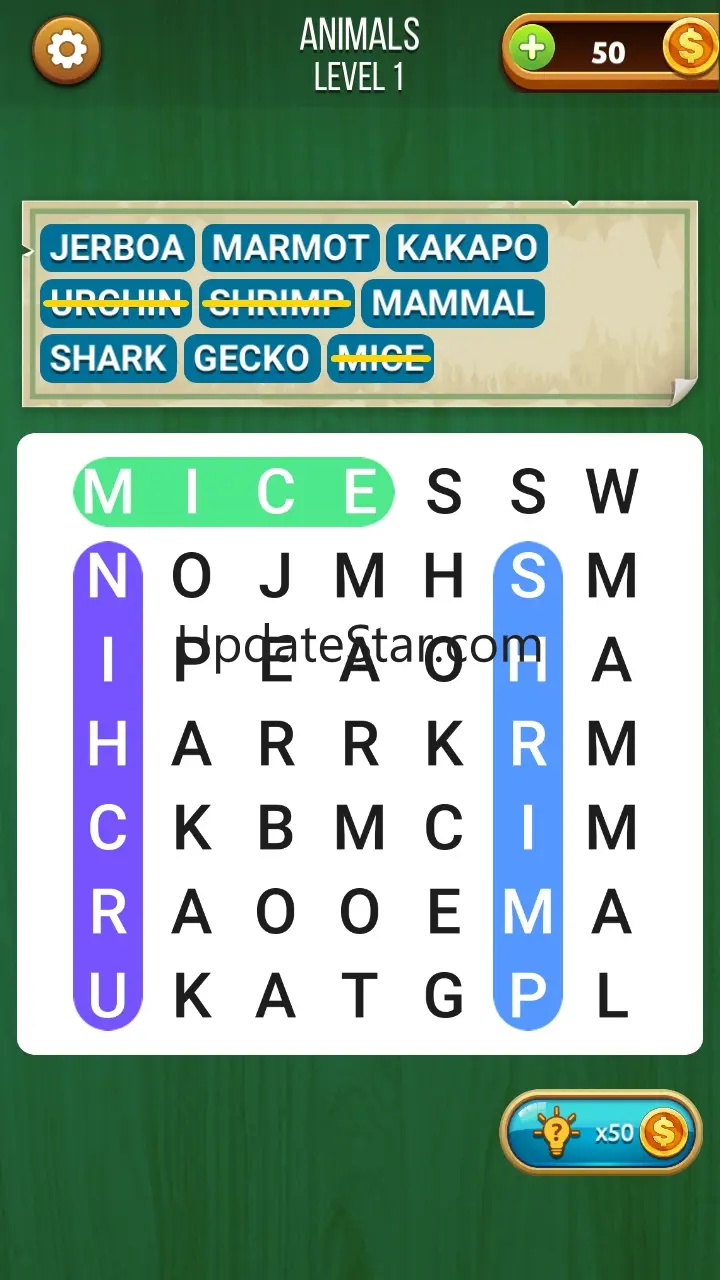 Word Search Game in English 3.2