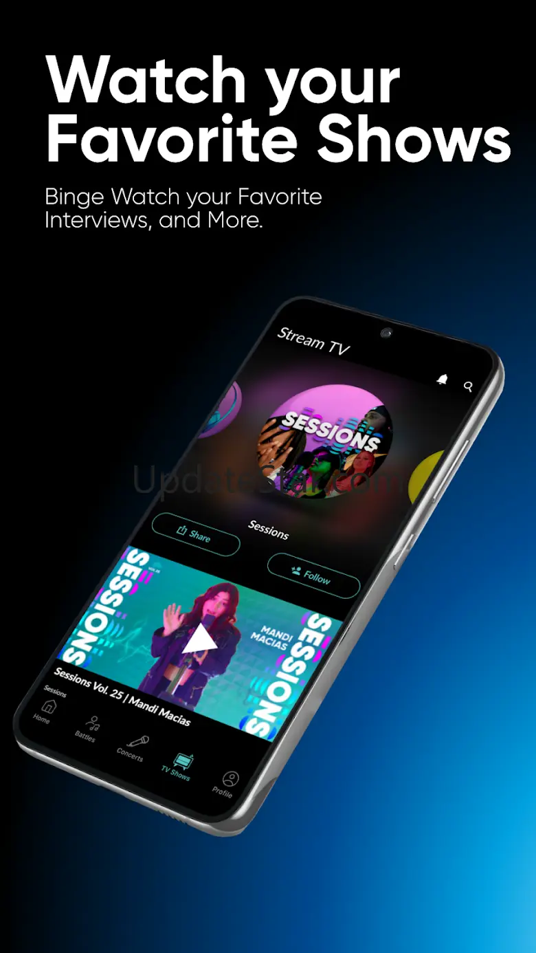 Stream LIVE Music Events 5.4.7