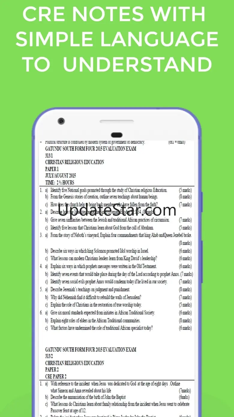 Cre Form 1 To  Form 4 Notes 4.0