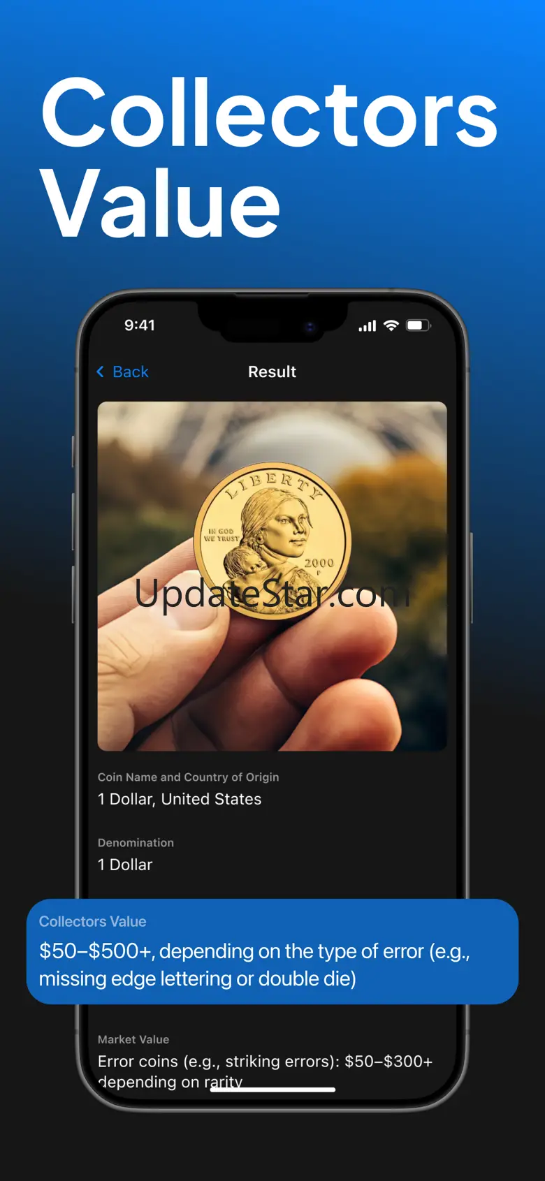 AI Coin Identifier, Snap Value 1.0
