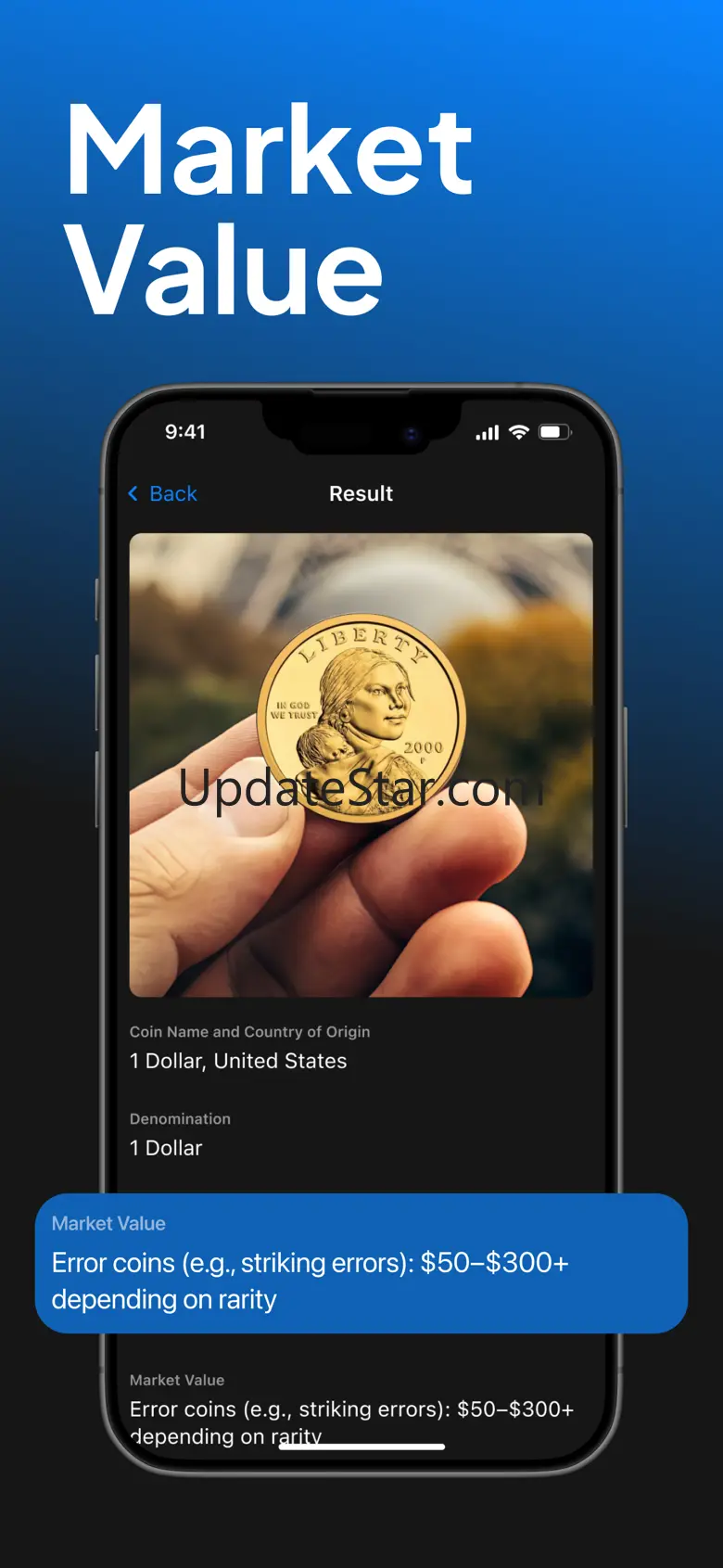 AI Coin Identifier, Snap Value 1.0