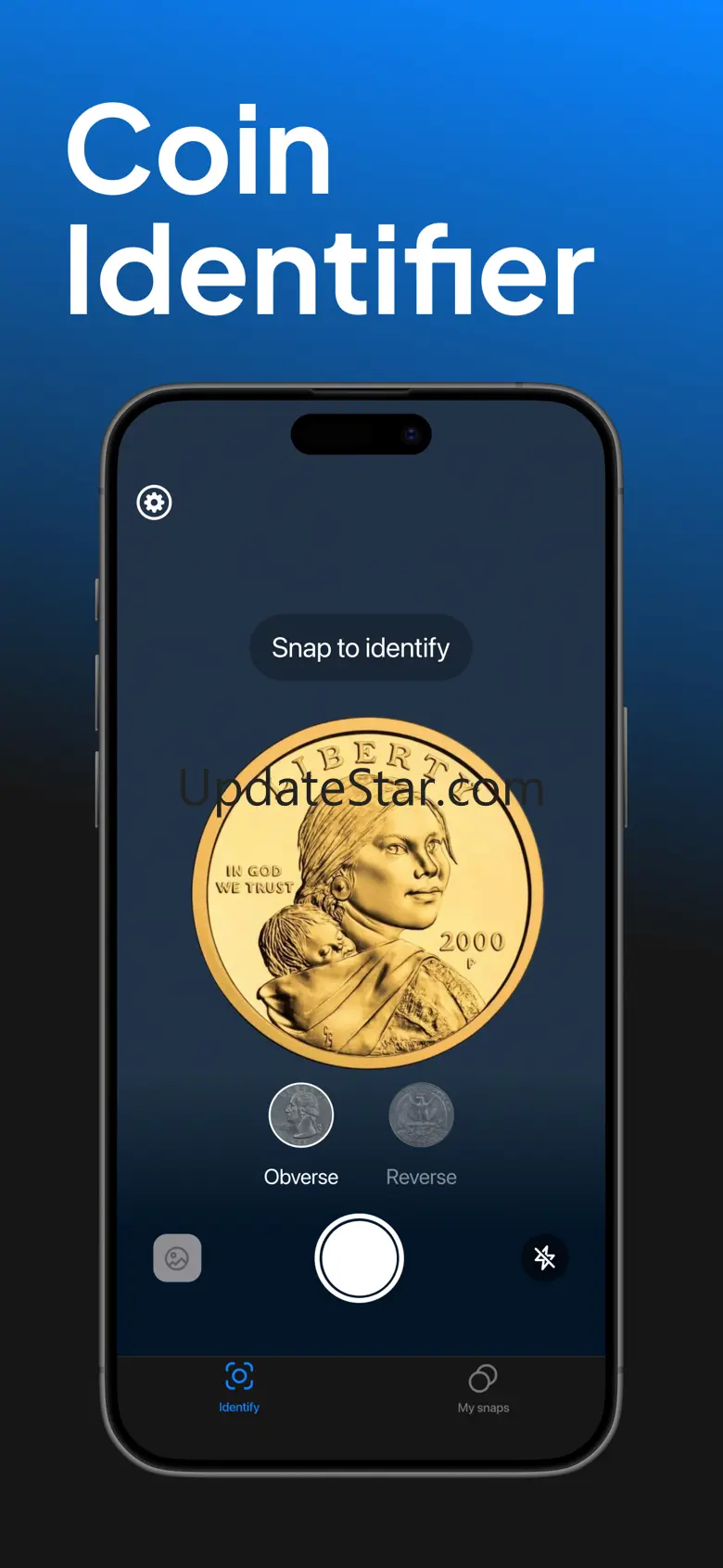 AI Coin Identifier, Snap Value 1.0