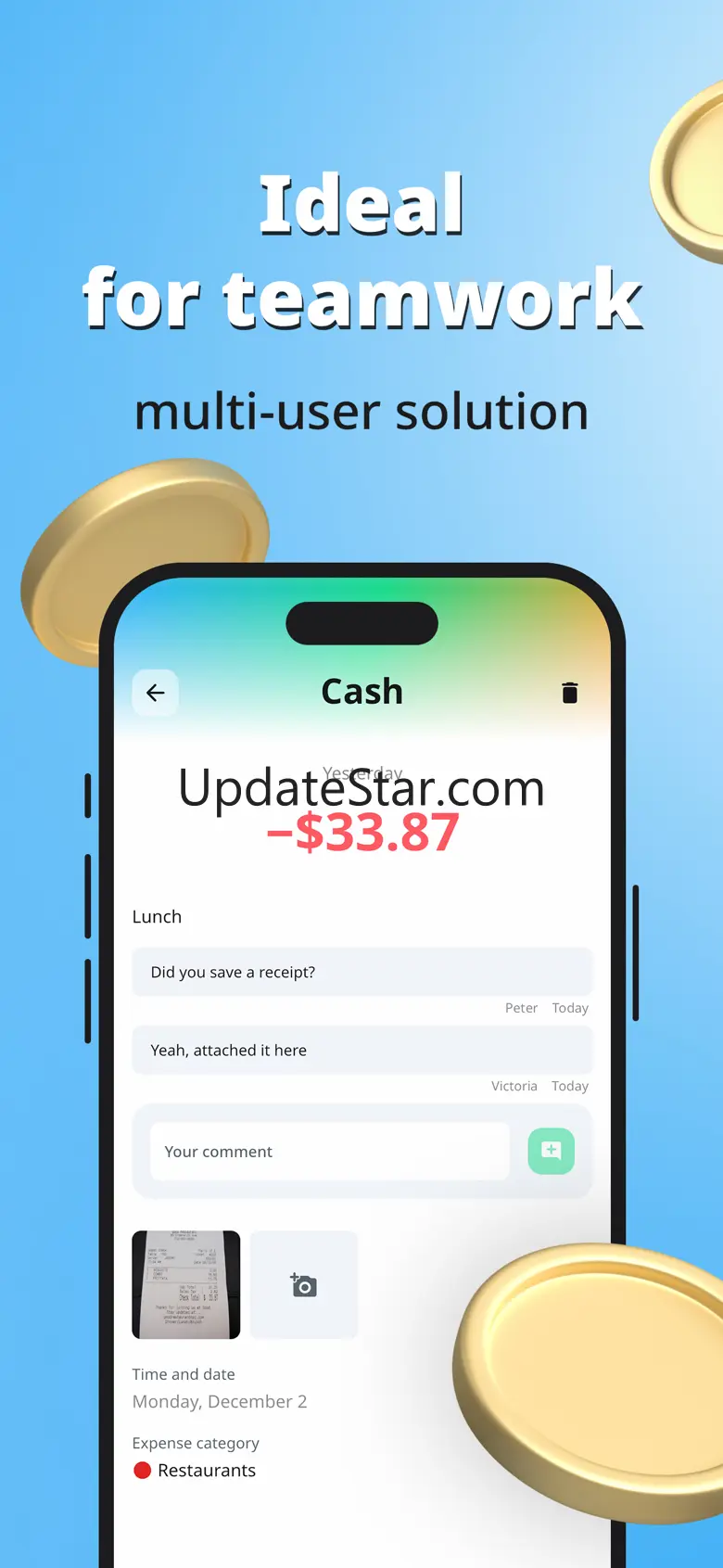 Keeper of Cash — Money Manager 1.2