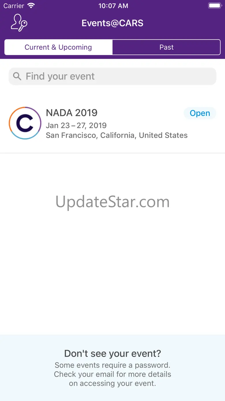 Events@CARS 1.1