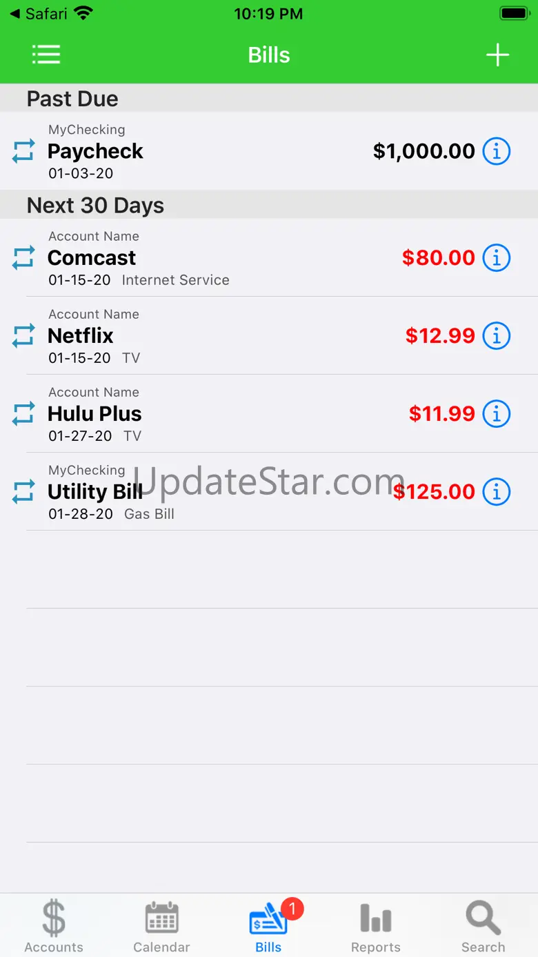 myAccount$ Lite 1.1.23