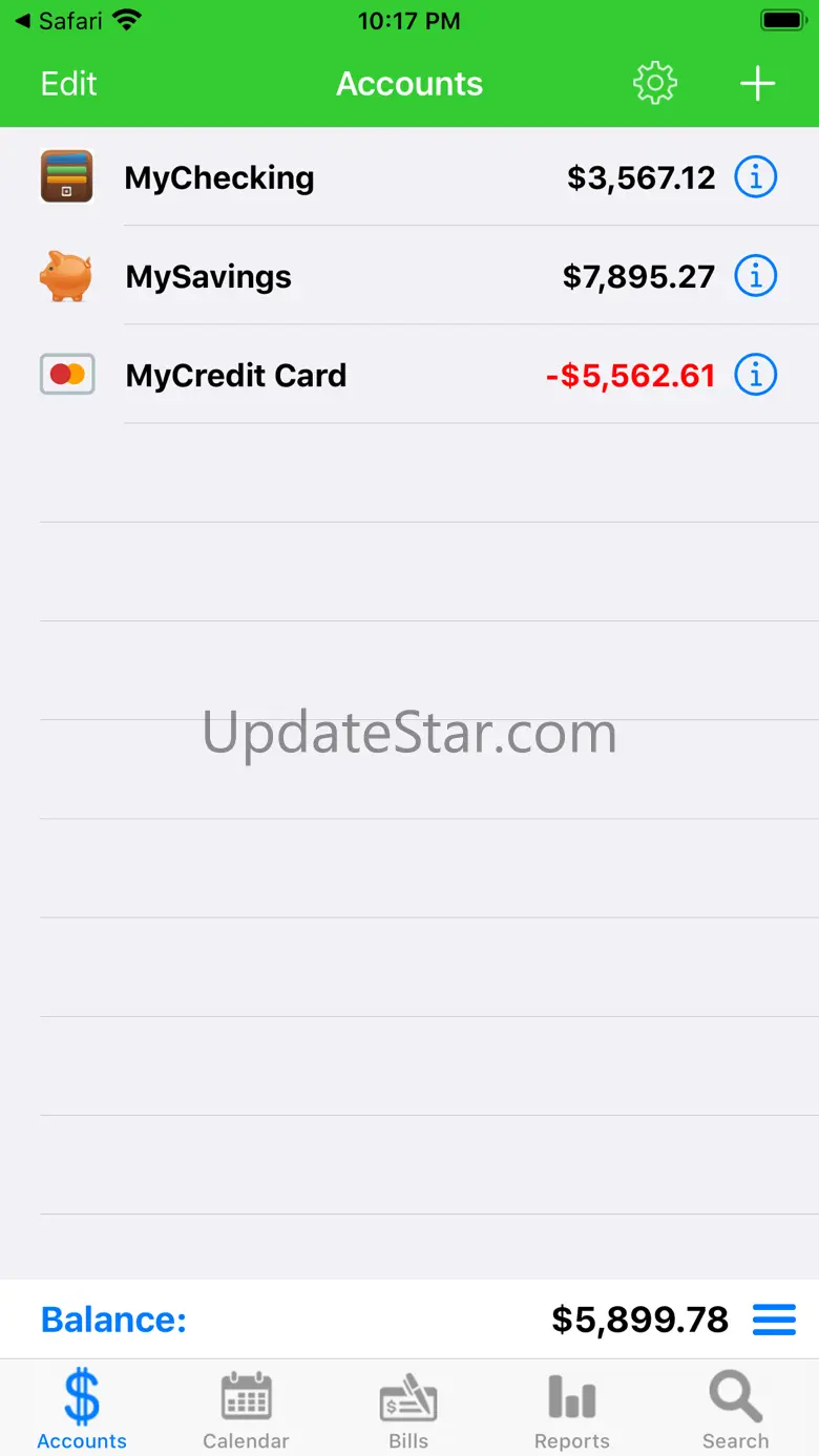 myAccount$ Lite 1.1.23
