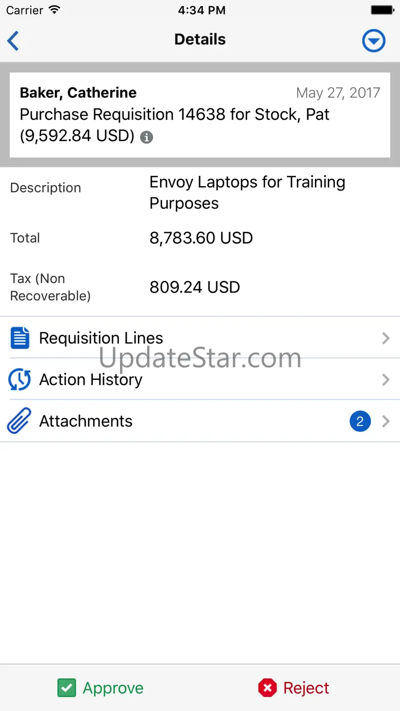 Approvals for EBS 1.8.2